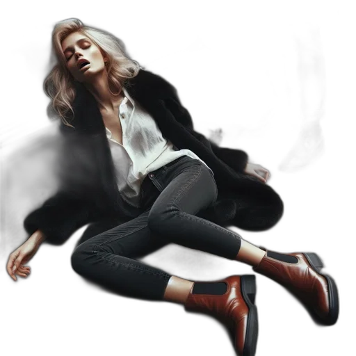 shoes, jacket, photorealistic, concept art transparent PNG cut-out