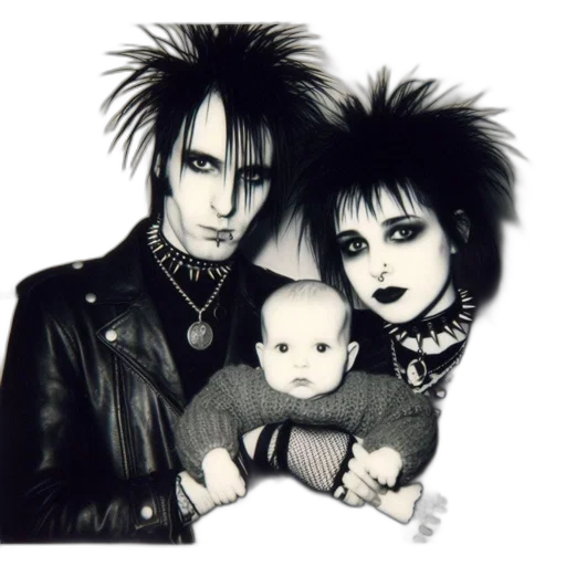 photorealistic, cartoon, concept art, gothic-styled transparent PNG cut-out