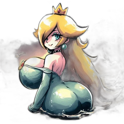 crown, dress, staff, robot transparent PNG cut-out