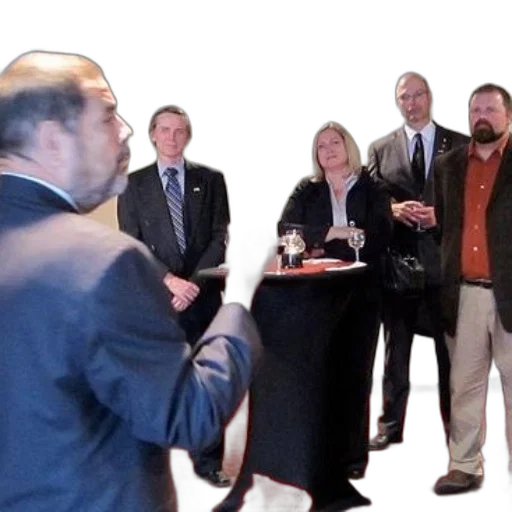 staff, group, people, suits transparent PNG cut-out
