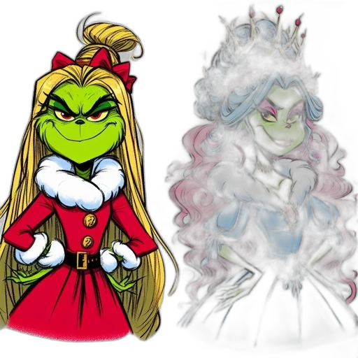 concept art, fantasy art, 3d render, cartoon transparent PNG cut-out
