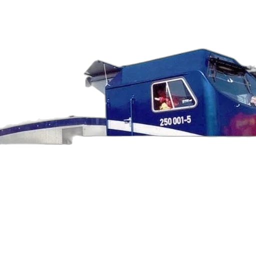 3d render, blue, train, number transparent PNG cut-out