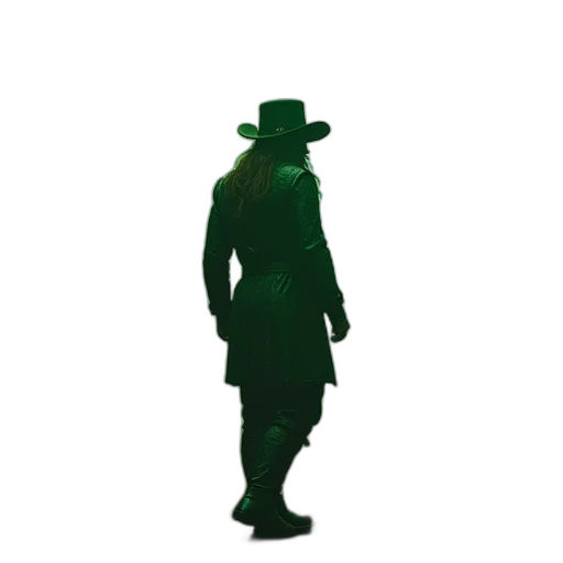 hat, staff, robot, jacket transparent PNG cut-out