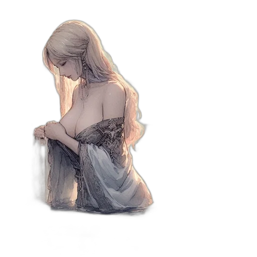 dress, mask, crown, creature transparent PNG cut-out