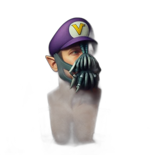 mask, hat, face, creature transparent PNG cut-out