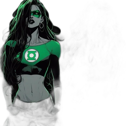 comic book art, concept art, fantasy art, cartoon transparent PNG cut-out