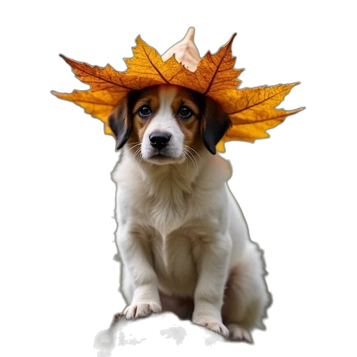 hat, crown, animal, staff transparent PNG cut-out