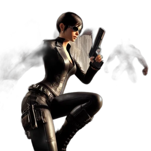 weapon, jacket, concept art, comic book art transparent PNG cut-out