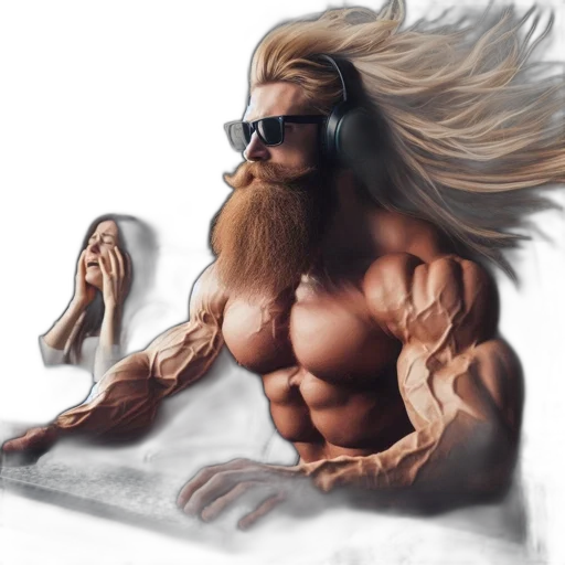 hair, creature, animal, concept art transparent PNG cut-out