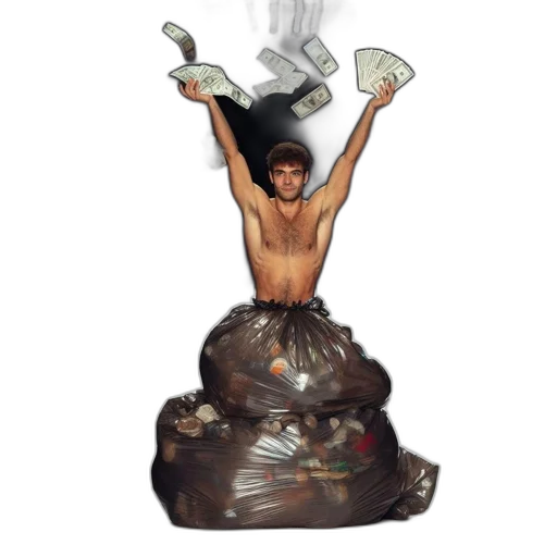 dress, creature, hat, bottle transparent PNG cut-out