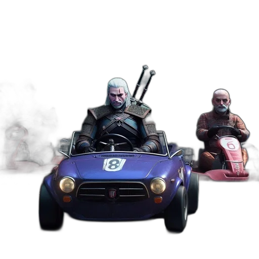 car, weapon, robot, concept art transparent PNG cut-out