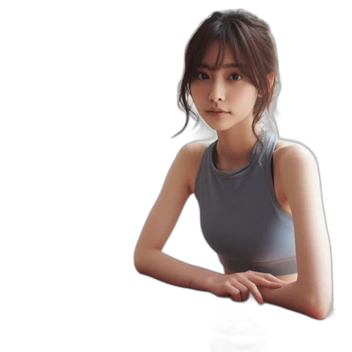 dress, face, photorealistic, concept art transparent PNG cut-out