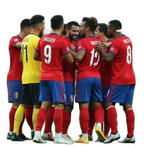 chile, players, confront, each transparent PNG cut-out