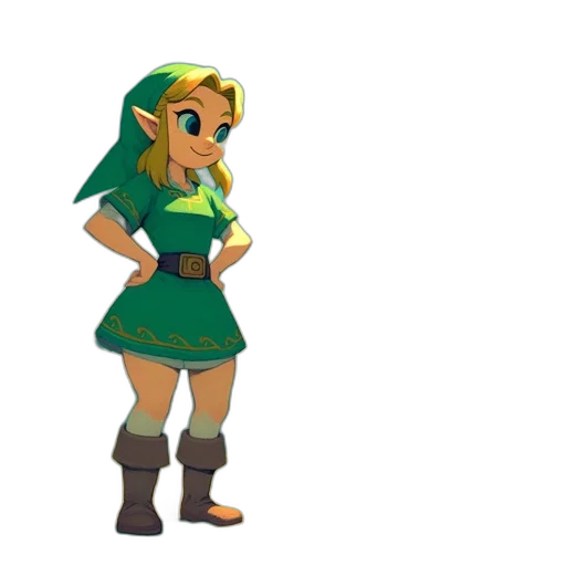dress, staff, pixel art, concept art transparent PNG cut-out