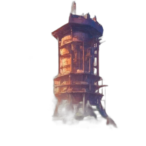 building, robot, weapon, dress transparent PNG cut-out