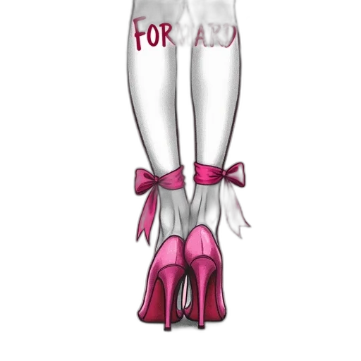 dress, shoes, concept art, cartoon transparent PNG cut-out