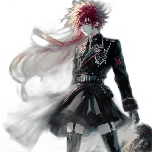 sword, staff, weapon, jacket transparent PNG cut-out