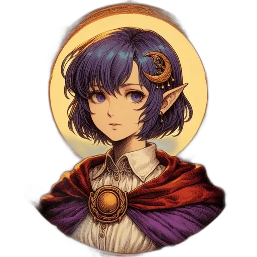 crown, staff, face, jewelry transparent PNG cut-out