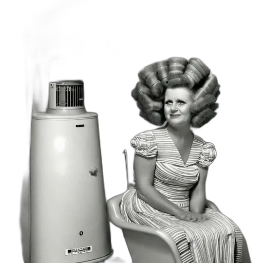 robot, dress, hair, bottle transparent PNG cut-out