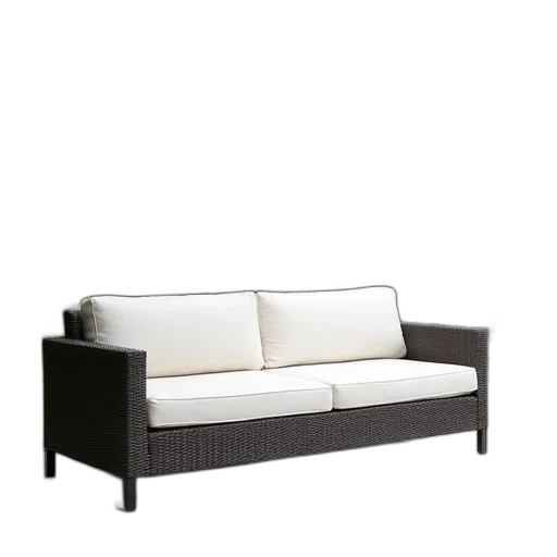 furniture, 3d render, monochrome, modern transparent PNG cut-out