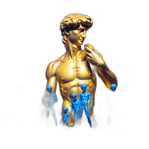 jewelry, robot, concept art, 3d render transparent PNG cut-out