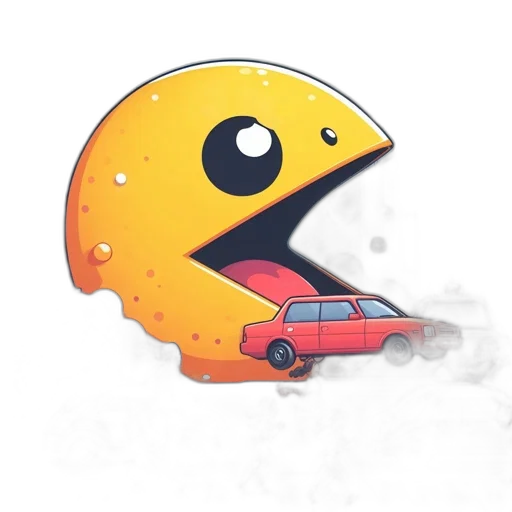 car, mask, face, concept art transparent PNG cut-out