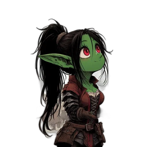 dragon, mask, staff, fantasy art transparent PNG cut-out