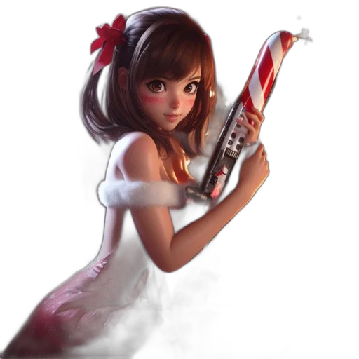 weapon, staff, dress, concept art transparent PNG cut-out