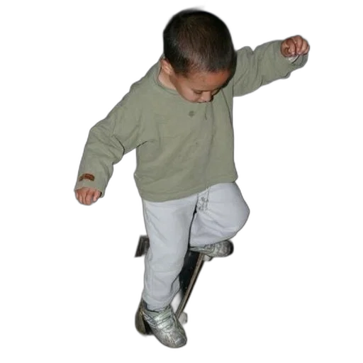 shoes, jacket, staff, creature transparent PNG cut-out