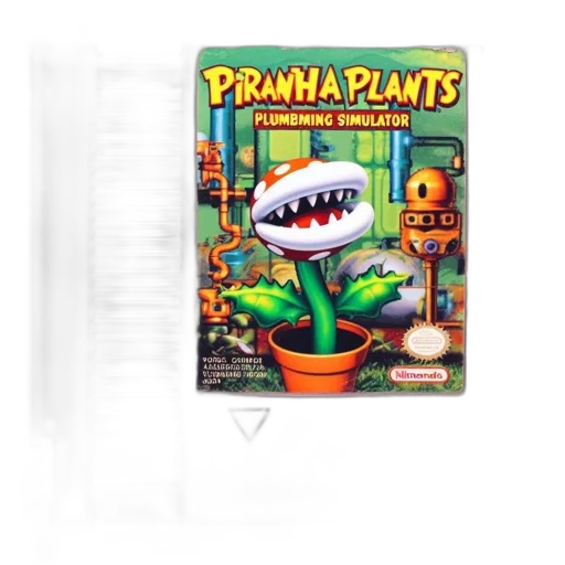 concept art, nes, game, cartridge transparent PNG cut-out