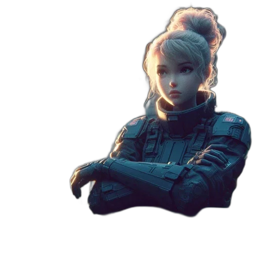 jacket, robot, face, mask transparent PNG cut-out