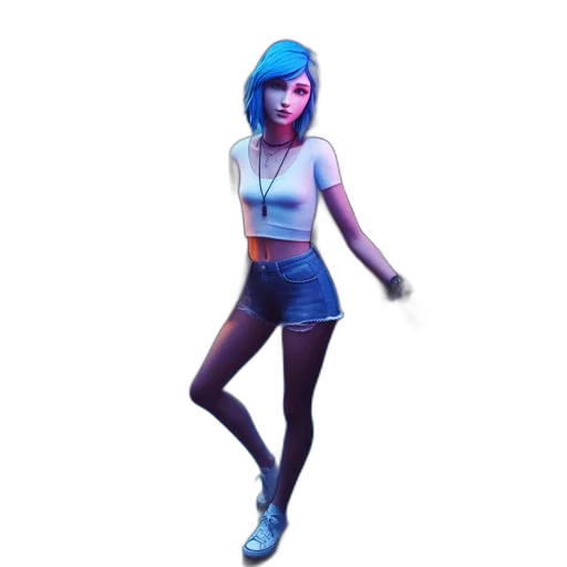 creature, concept art, pixel art, 3d render transparent PNG cut-out