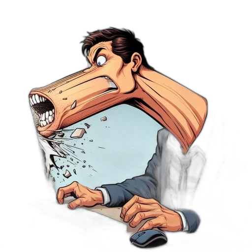 face, mask, cartoon, concept art transparent PNG cut-out