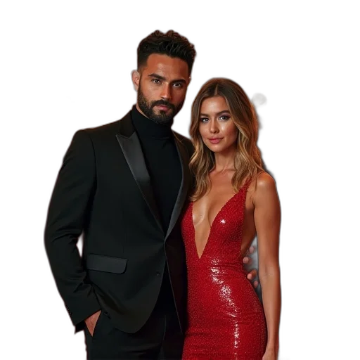 dress, manu, ferreti, girlfriend transparent PNG cut-out