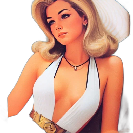 hat, jewelry, dress, staff transparent PNG cut-out