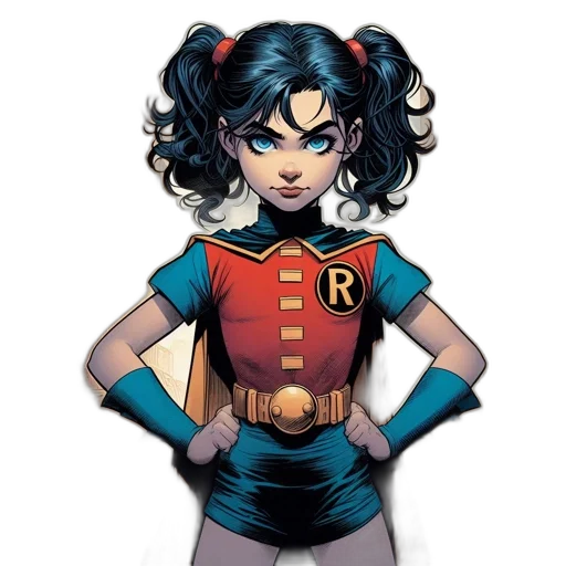 comic book art, concept art, cartoon, fantasy art transparent PNG cut-out