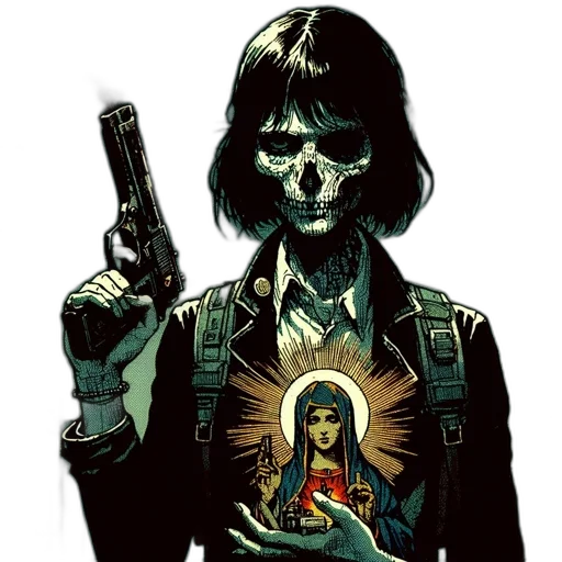 weapon, comic book art, concept art, cartoon transparent PNG cut-out