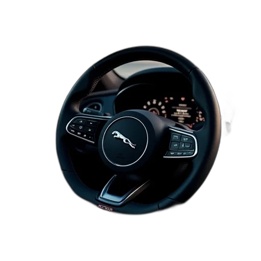car, 3d render, photorealistic, steering transparent PNG cut-out