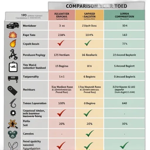 toolkit, comparison, chart, one transparent PNG cut-out