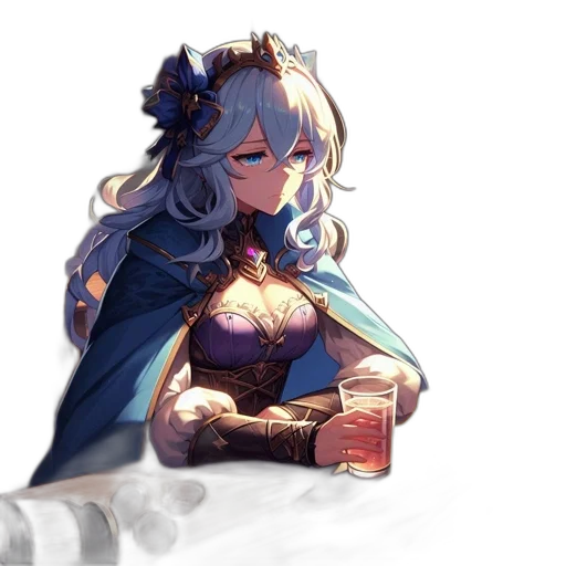 crown, sword, dress, weapon transparent PNG cut-out