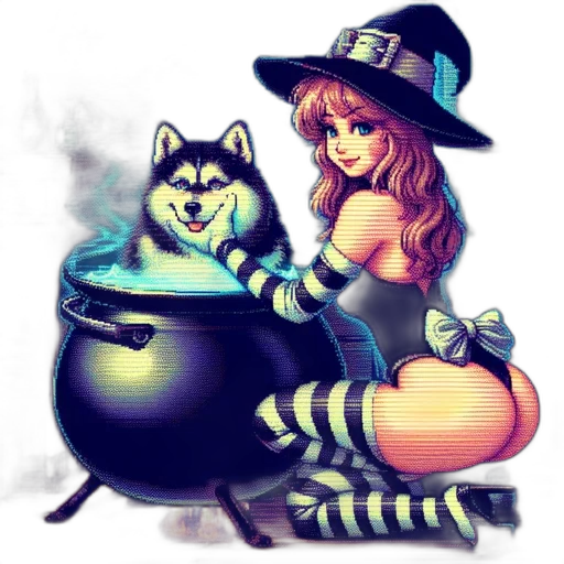 hat, fantasy art, pixel art, concept art transparent PNG cut-out