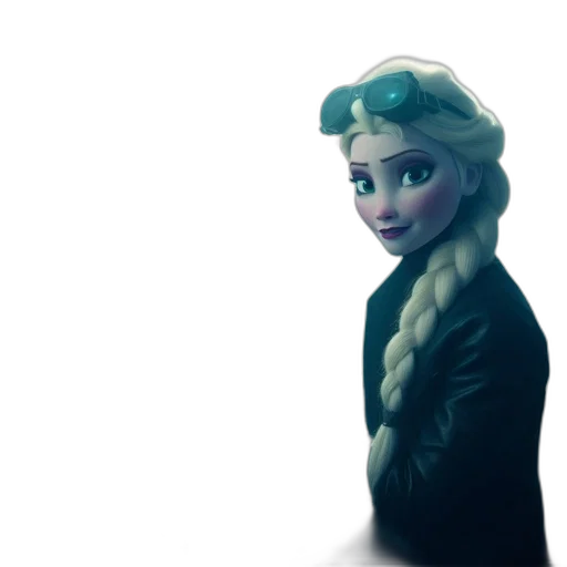face, staff, jacket, crown transparent PNG cut-out