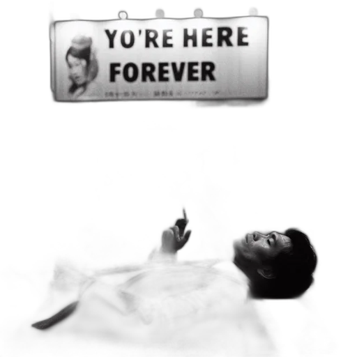 night, suited, man, lies transparent PNG cut-out