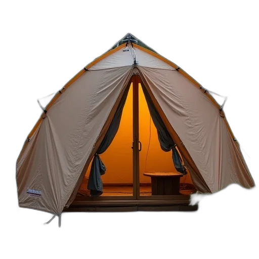 umbrella, 3d render, coleman, tent transparent PNG cut-out