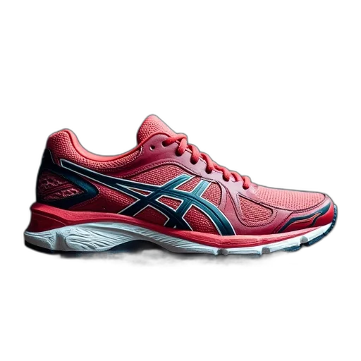 shoes, 3d render, asics, gel transparent PNG cut-out