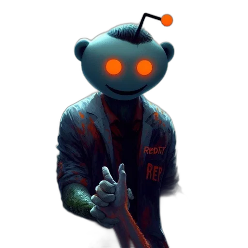 robot, staff, jacket, mask transparent PNG cut-out
