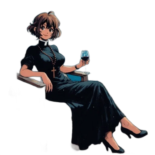 dress, staff, concept art, pixel art transparent PNG cut-out