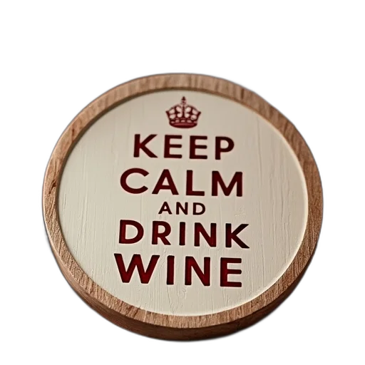 keep, calm, drink, wine transparent PNG cut-out