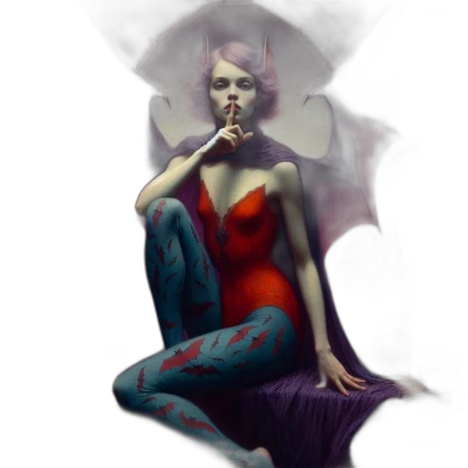 dress, creature, fantasy art, concept art transparent PNG cut-out