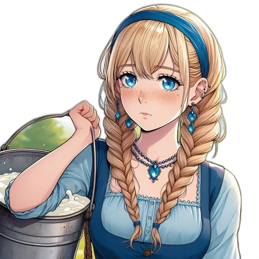 staff, food, anime, pixel art transparent PNG cut-out